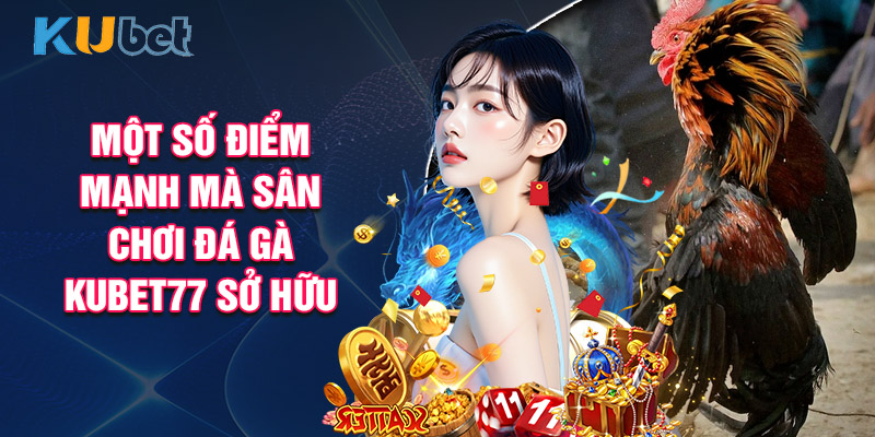 Một Số Điểm Mạnh Mà Sân Chơi Đá Gà Kubet77 Sở Hữu